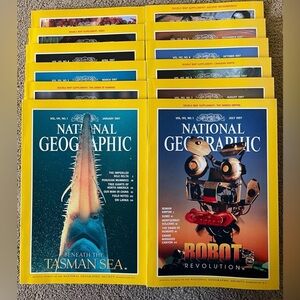 National Geographic Full Year 1997 Set